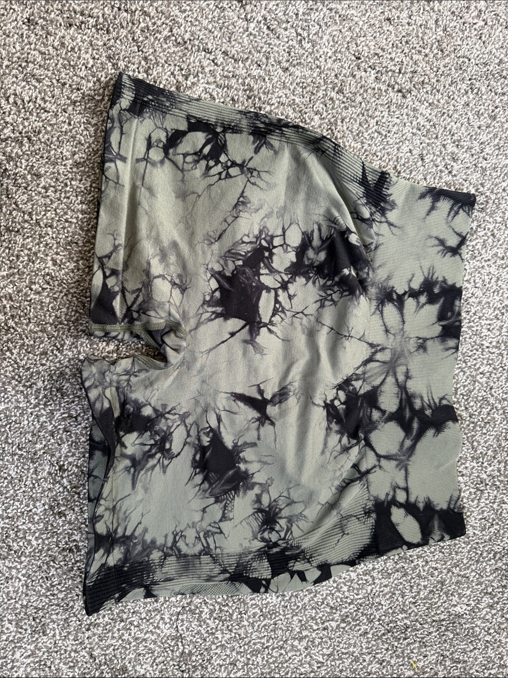 Tie-Dye Woman’s Booty Lifting Shorts